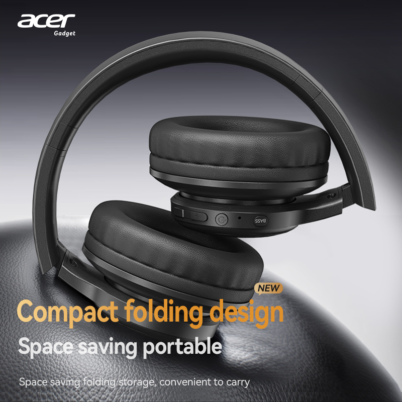 Acer Ohr559 Wireless Bluetooth - Anc Wireless Over Ear Headphones review and price