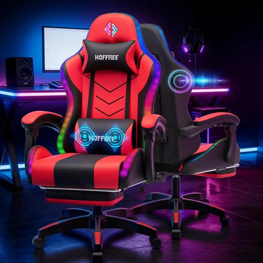 RGB Gaming Chair with Speakers - Speakers review and price