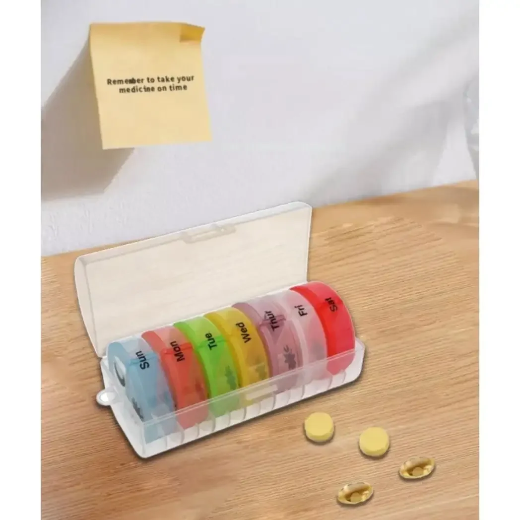 1/2pcs Portable 7-Day Weekly P - Tablets review and price