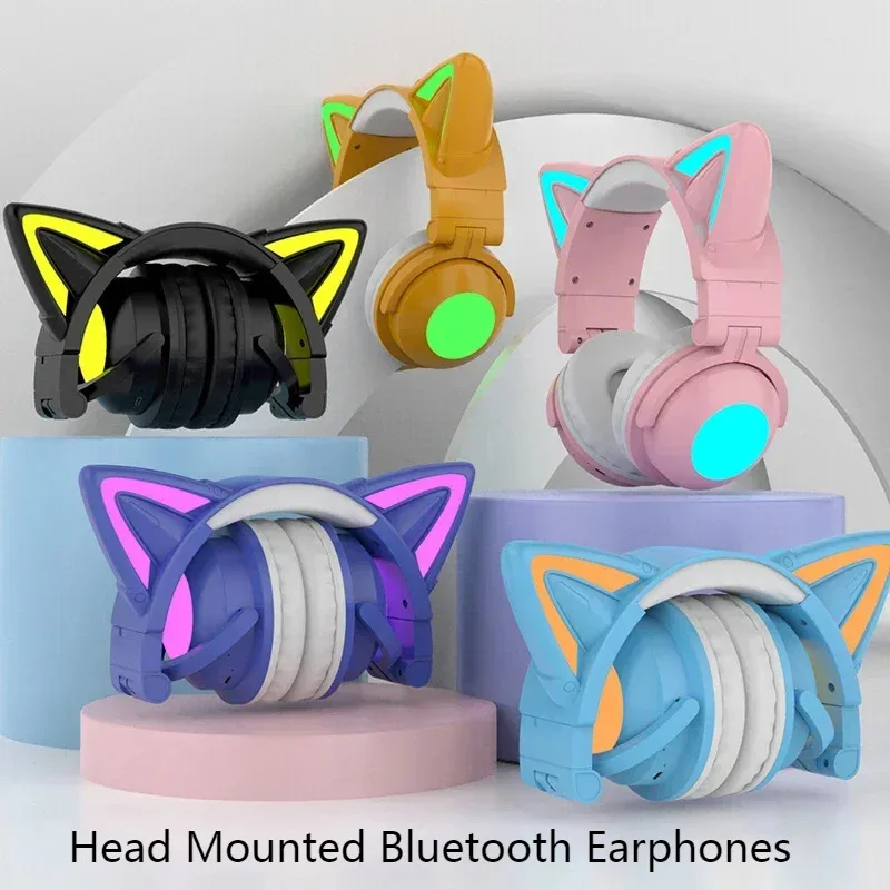 ZW068 LED Light Cat Ears Heads - Cat Ear Bluetooth Headset Led review and price