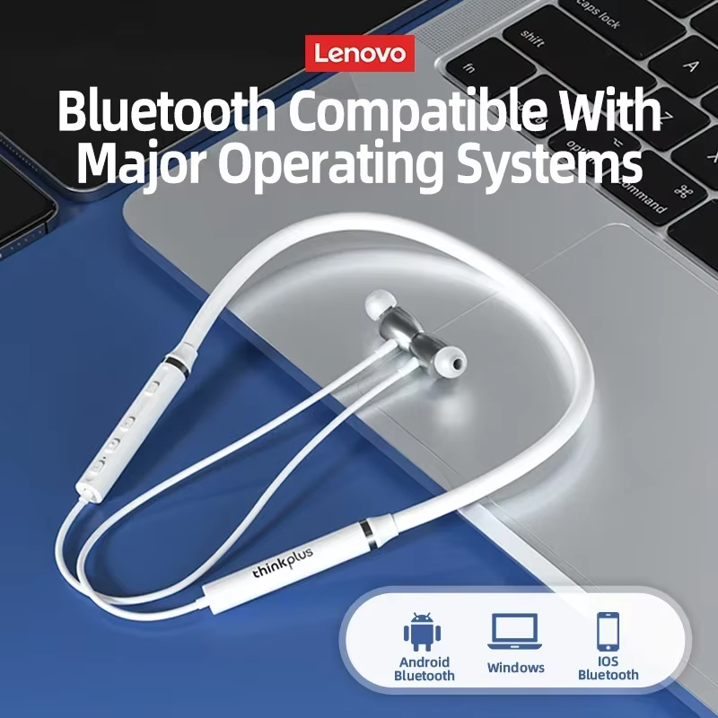 Origial Lenovo HE05X Bluetooth - Magnetic Neckband Sports Earphones review and price