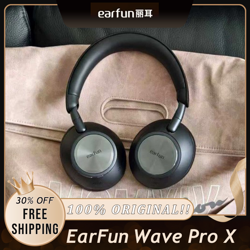Brand New EarFun Wave Pro X Fl - Anc Wireless Over Ear Headphones review and price