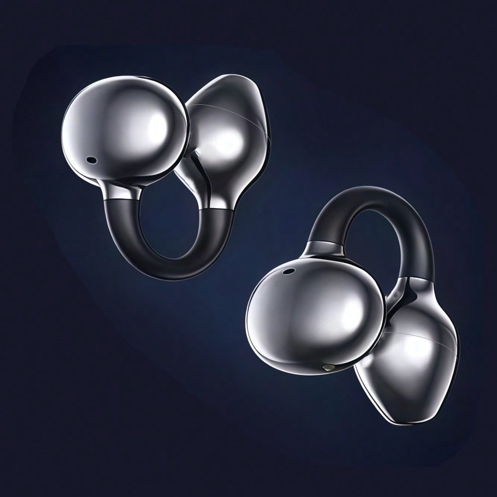 Wireless Open Ear Earclip ENC  - Bone Conduction Running Headphones review and price