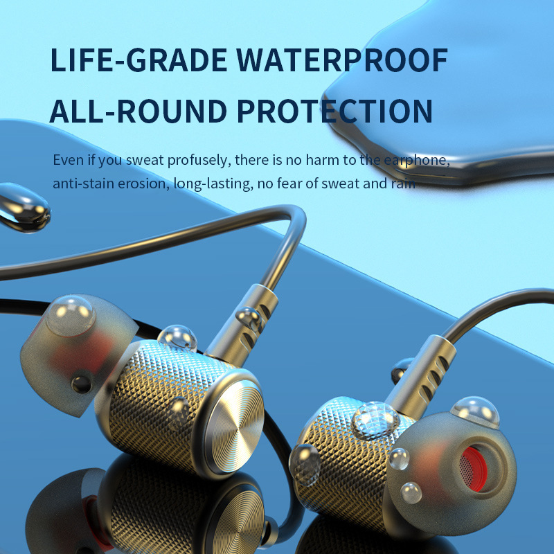 9D Wireless Bluetooth Earphone - Magnetic Neckband Sports Earphones review and price