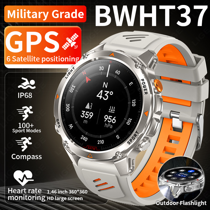 LIGE Rugged GPS Track Smart Wa - Smartwatches review and price