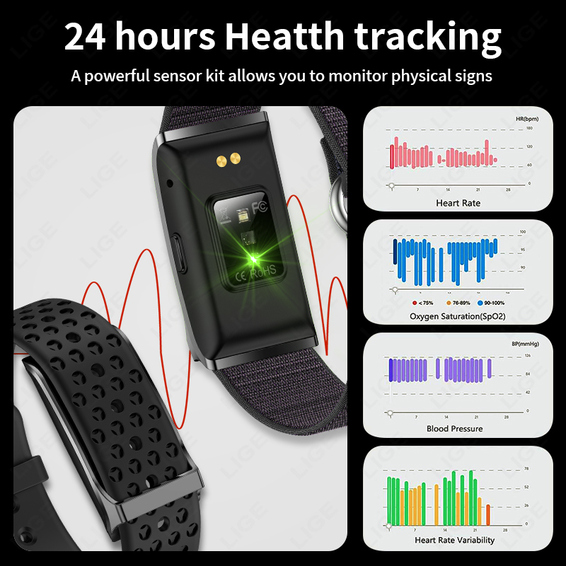 LIGE 100+ Sport Fitness Tracke - Smartwatches review and price