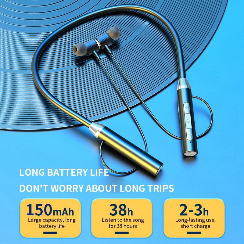 Wireless Headphones Bluetooth  - Magnetic Neckband Sports Earphones review and price